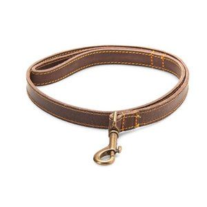 Leather Dog Leash/ Lead in Brown MSRP $55 Practical and stylish